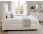 Arizona Single Bed – Off White Arizona Single Bed - Image 3