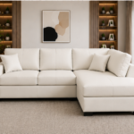 Stylish 4 Seater Corner Sofa - Dylan Premium Lounge Sofa – Dylan Luxury Corner Sofa
