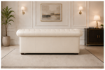 Chesterfield Lounge Sofa – Timeless British Design with cream colors sofa - Image 4