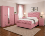 Luxury Bedroom Furniture Set with Large 5 Door Wardrobe-Bedroom Furniture Set - Image 5