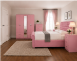Luxury Bedroom Furniture Set with Large 5 Door Wardrobe-Bedroom Furniture Set - Image 2