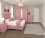 Smart Storage Bedroom Set with Contemporary Design - Image 2