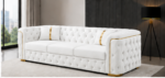 Luxury Velvet Chesterfield Sofa – 3 Seater  -  Chesterfield Sofa – 3 Seater sofa bed - Image 2