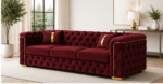Royal Ambassador Chesterfield 3-Seater Sofa - Chesterfield 3-Seater Sofa - Image 5