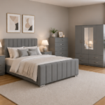 Modern Bedroom Furniture Collection - Elegant Bedroom Set with Wardrobe