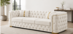Elegant Ambassador Chesterfield 3-Seater Lounge Sofa - 3-Seater Sofa - Image 3