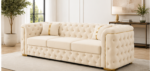 Luxury Chesterfield Sofa – 3 Seater Sofa - Image 5