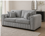 Lilly 3+2 Seater Sofa - Grey Lilly 3+2 Sofa Set - Image 3