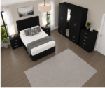 All-in-One Bedroom Furniture Package with Matching Essentials - Image 3