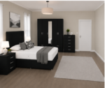 All-in-One Bedroom Furniture Package with Matching Essentials - Image 2