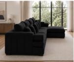 Lilly Luxury L-Shape Corner Sofa with Plush Cushions – Modern Modular Sectional Couch - Image 4