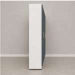 Large 6 Door Wardrobe with Mirrors - Modern Home Organizer - Bedroom 6 Door Wardrobe with Dual Mirrors - Image 5