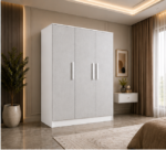 Modern Home Furniture – Premium 3 Door Wardrobe - 3 Door Wardrobe - Image 2