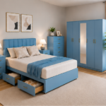 Matching Bedroom Storage and Sleeping Furniture Set