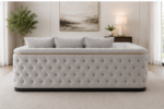 Serenity Luxe Corner Lounge - Moonlight Ivory Sectional Sofa - Image 4