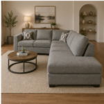 Dylan 5 Seater L Shape Sofa – Modern Living Room Collection - Image 2
