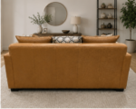 Dylan Premium 4 Seater Leather Sofa - Image 4