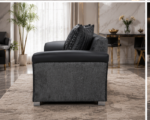 Shannon 2 Seater dark grey Couch - Shannon Lounge 2 Seater Sofa - Image 3