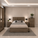 Contemporary Complete Bedroom Furniture Set with Ample Storage