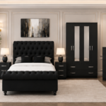 Modern Bedroom Collection with Wardrobe and Storage Units