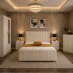 Contemporary Bedroom Furniture Package with Wardrobe & Chest of Drawers