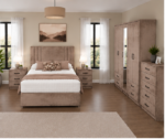 Functional Bedroom Package with Stylish Storage Furniture