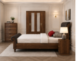 Modern Bedroom Package with Wardrobe, Chest and Bedside Tables - Image 4