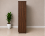 Luxury walnut Bedroom Wardrobe with 4 Drawers and two mirrors - Deluxe 4 Door Wardrobe with 2 Mirrors - Image 4