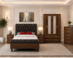 Modern Bedroom Package with Wardrobe, Chest and Bedside Tables