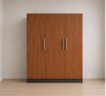 Premium 3 Door Wardrobe with Spacious Storage - Modern Bedroom Organizer