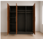 Premium 3 Door Wardrobe with Spacious Storage - Modern Bedroom Organizer - Image 3