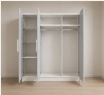 Modern 3 Door Wardrobe Unit - Organize Your Bedroom in Style - Image 3