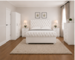 Luxury 5 Door Wardrobe with Bedside Tables & Chest of Drawers - Image 3