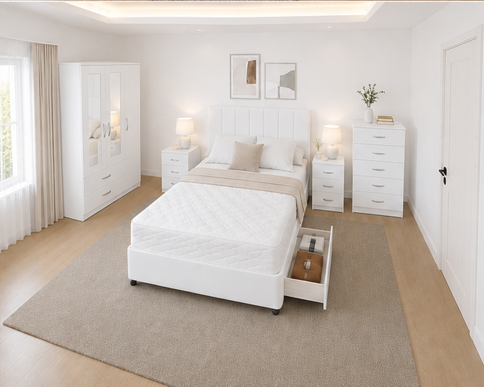 Modern Comfort Bedroom Collection - Luxury Bedroom Interior Set