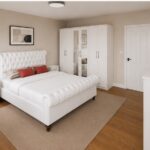 Classic Wooden Sleigh Bedroom Suite -  Elegant Home Sleigh Furniture Set  - Luxury Sleigh Bed Room Package