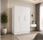 Luxury 3 Door Storage Wardrobe - 3 Door Wardrobe - Image 4