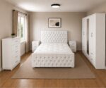 Dream Luxe Bedroom Set | Premium Home Series Modern Royal Bedroom Set | Luxury Storage Collection - Image 5