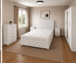 Dream Luxe Bedroom Set | Premium Home Series Modern Royal Bedroom Set | Luxury Storage Collection - Image 4