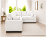 White 5-Seater Dylan Sofa - Image 2