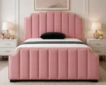 Champagne Pink Arizona Super King Bed Frame – Elegant Bedroom Furniture