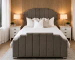 Arizona Luxury Super King Bed Frame in Warm Brown – 200 × 200 cm (Copy)