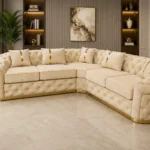 Madrid 5 Seater Corner Sofa | Luxury Fabric Sofa