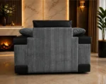 1 Seater Sofa – Modern Luxury Lounge Chair with Stylish & Comfortable Design - Image 3