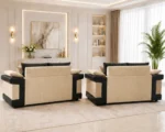 Dino 3+2 Beige Living Room Sofa - Elegant Design with Generous Seating - Image 4