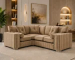 Luxury Oak 4 Seater Sofa – Elegant Deep Seating Lounge Furniture - Image 2