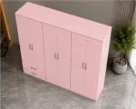 6 Door Large Storage Wardrobe with 2 Bottom Drawers - Image 4