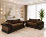 Walnut Dino 3+2 Seater Sofa Set – Elegant Living Room Suite with Premium Finish - Image 2