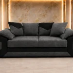 Charcoal Grey Lounge Sofa - Modern Luxury Seating for Contemporary Living Spaces