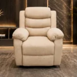 Beige Roma One Seater Recliner – Comfort Meets Modern Elegance