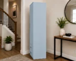 Modern 1 Door Wardrobe Cabinet with 2 Bottom Drawers - Image 3